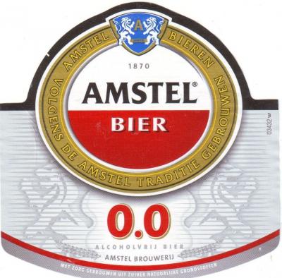 Amstel 0.0 logo